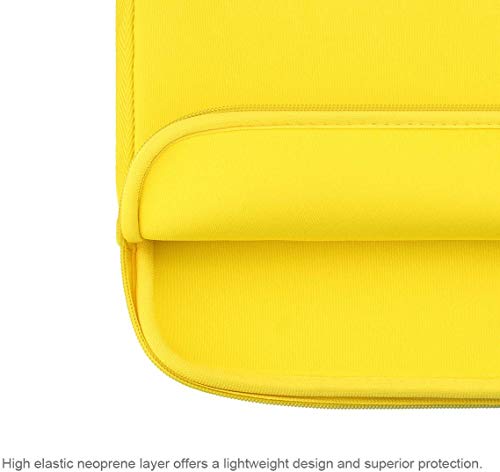 Image of ARVOK Laptop Sleeve Ultra-Thin Case Water-Resistant Notebook Computer Pocket Tablet Briefcase Carrying Bag /Pouch Skin Cover for HP /Dell /Lenovo /Asus /Acer,Yellow,15inch