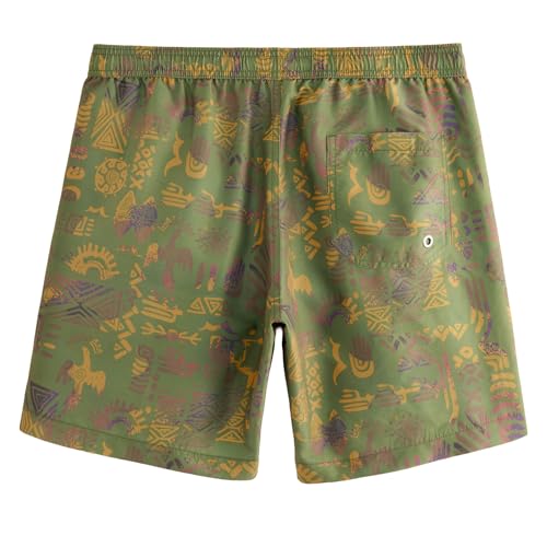 Image of maamgic Mens Swim Trunks Quick Dry Swim Shorts with Mesh Lining Funny Swimwear Bathing Suits 7inch