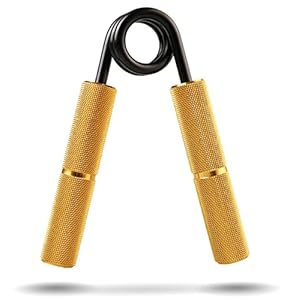 Gouden Grip Handknijper Level 3 (68kg) – Handtrainer – Handgripper – Handknijper Fitness – Knijphalter – Onderarm…