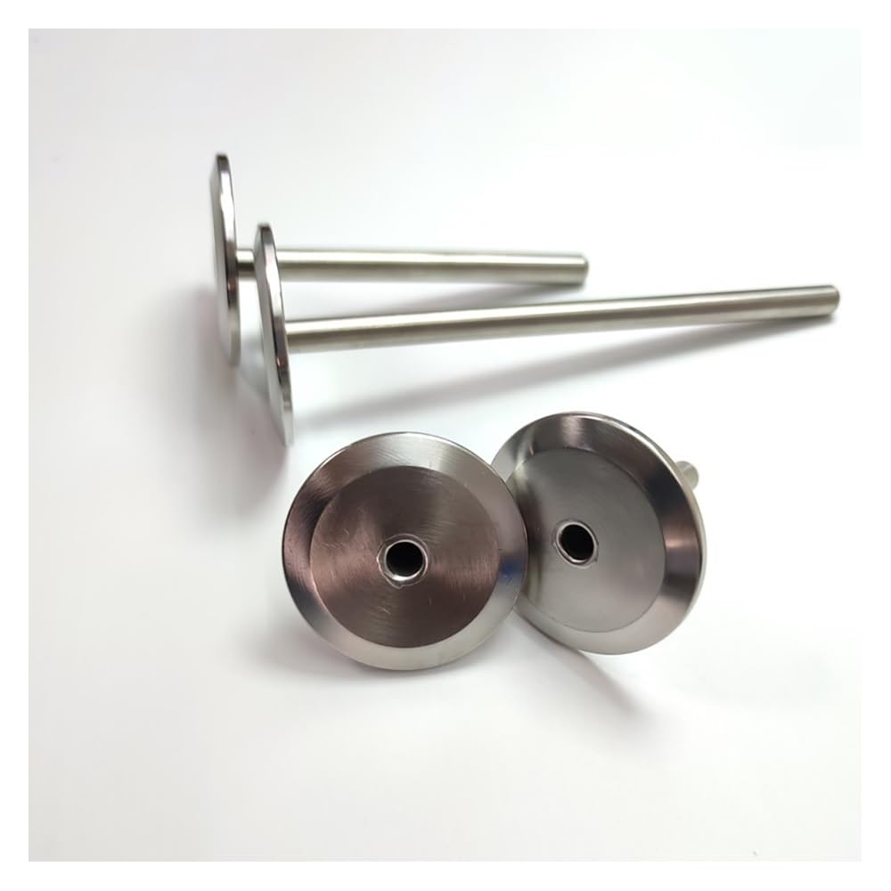 1 Pozzetto Termometrico Tri Clover da 1,5", 50,5 Mm SS304, Compatibile con Tri-Clamp, Adatto for Sonde Inferiori A 6,5 ​​mm for Applicazioni Sanitarie(150mm)