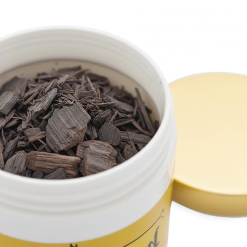 Image of Nayab Oud Bakhoor Premium Arabic Agarwood Wood Chips, 40g Jar | Long-Lasting Oudh Fragrance for Home, Meditation & Majlis | 30+ Sessions | Natural Chemical-Free