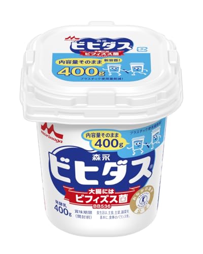 [冷蔵] [トクホ]ビヒダスBB536 プレーンヨーグルト 400g 〔大腸にはビフィズス菌 〕のサムネイル