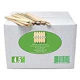 4.5' Craft Ice Cream/Popsicle Sticks/Natural Wood/DIY Projects- Pack of 210