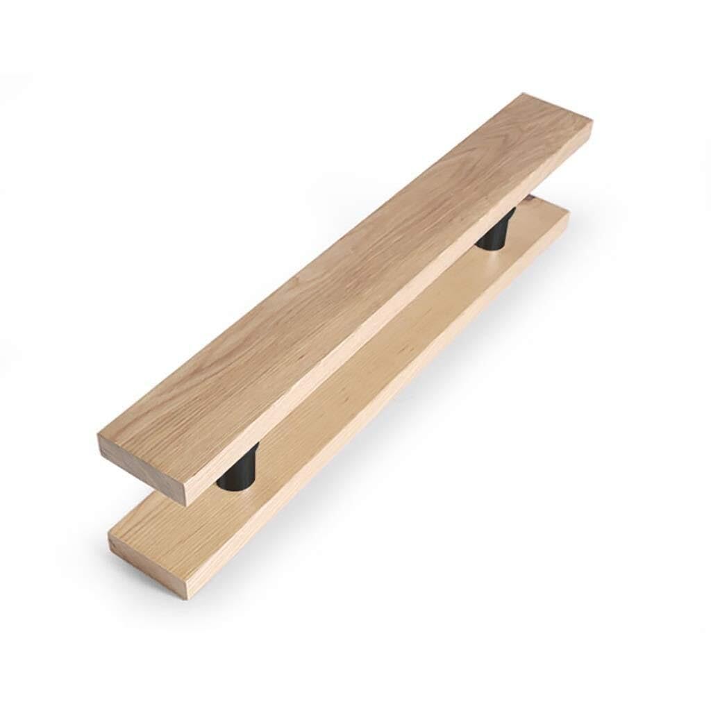 Poignée de porte en bois massif pour rénovation de salon et cuisine