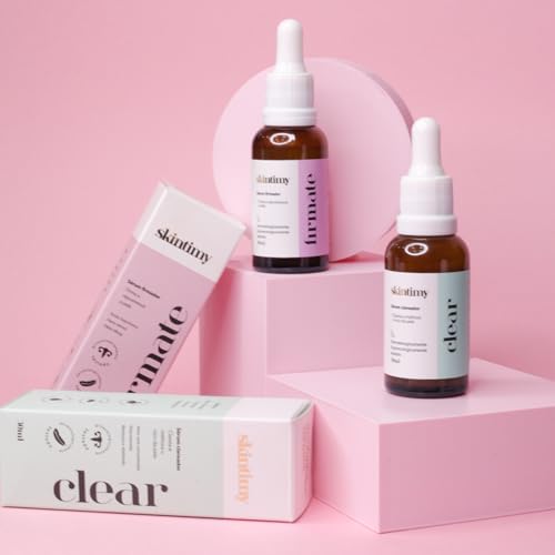 Kit Firmador e Clareador Íntimo Skintimy | Clear + Firmate | Testados Clinicamente por Ginecologista