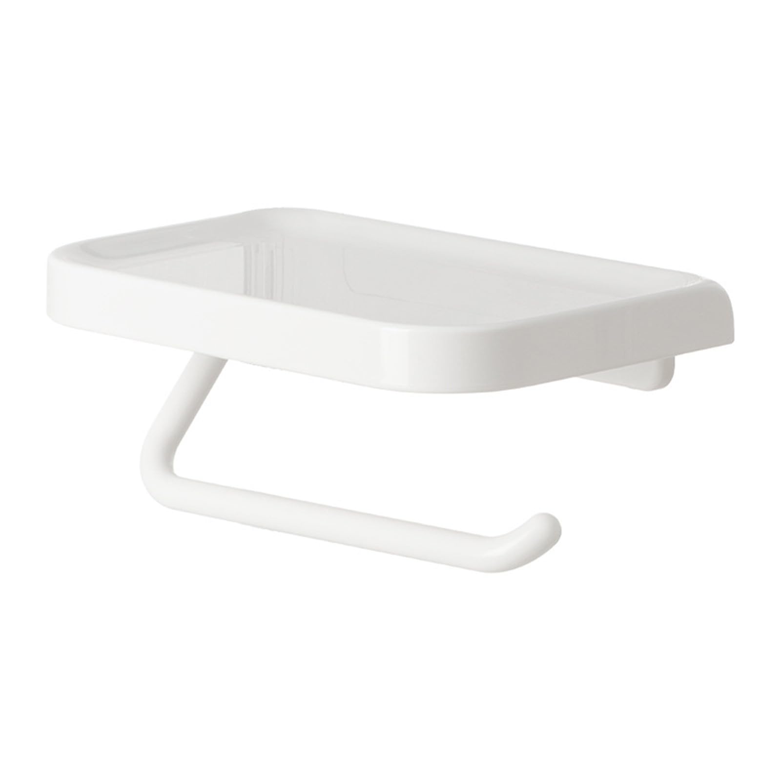 carotoe Stylish Wall Mount Tissue Dispenser Materials Simple Setups for Home Use Stand
