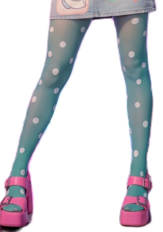Image of Vintage 60s Printed Funky Tights for Women Y2K Tie Dye Mesh Pantyhose Skinny Body Shaping Leggings Streetwear
