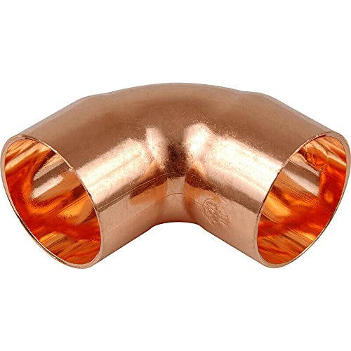 Baking Tools Copper 15Mm Endfeed End Feed 90 Degree Equal Elbow Bend Pack Of 100