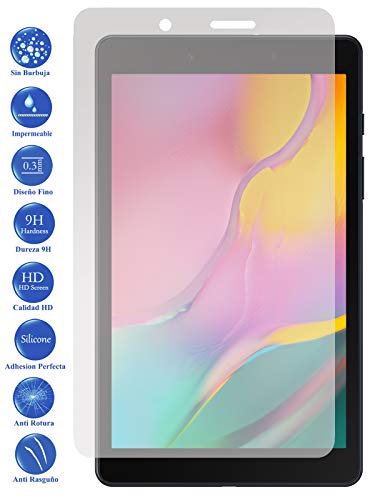 Todotumovil Protector de Pantalla Galaxy Tab A 8.0 4G 2019 T295 de Cristal Templado Vidrio 9H para Tablet