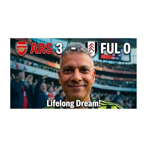 Lifelong Dream Achieved! Arsenal 3-0 Fulham. Massive Win, 3 Crucial Points, Unforgettable Experience!