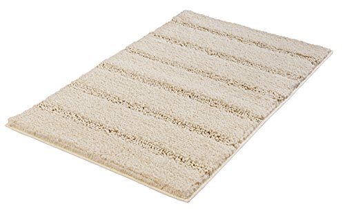 Kleine Wolke Badteppich Monrovia, Sandbeige, 70 x 120 cm