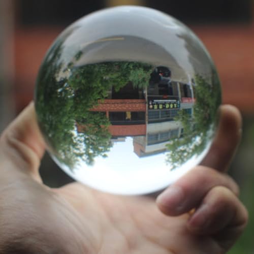 Boule de cristal STOBAZA en cristal blanc idée cadeau originale pour bureau