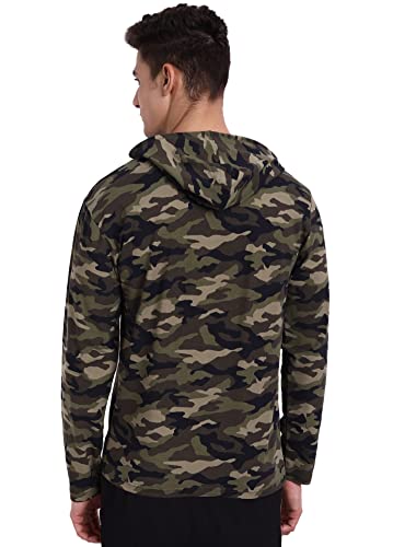 Image of Peppyzone Men's Camouflage Regular Fit T-Shirt