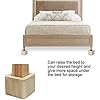 Amazon.com: UPCHIC Bed Risers 3 inch Heavy Duty, Couch Risers or ...