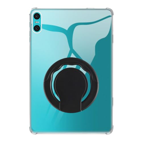 Funda para Teclast P33 10.1 2026 transparente resistente a golpes con soporte de anillo
