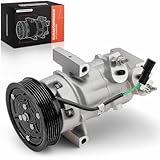 Frankberg Compresor de aire acondicionado Compresor de aire acondicionado con embrague Gasolina Compatible con KA+ FK/UK 1.2 2018 2019 2020 2021 2022 2023 Replace# J2BH19D629AA, aceite premezclado