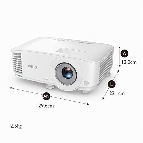 Projecteur professionnel BenQ 1080P MH560, DLP, luminosité élevée de 3800 lumens, taux de contraste de 20000:1, HDMI, VGA, correction automatique du trapèze, technologie SmartEco