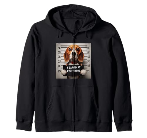 I Barked at Everything Beagle Uomini Donne Bambini Ragazzi Ragazze Cane Felpa con Cappuccio