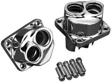 TAPPET BLOCKS CHROME FRONT & REAR SET HARLEY EVOLUTION REPL 18542-83A 18540-83A