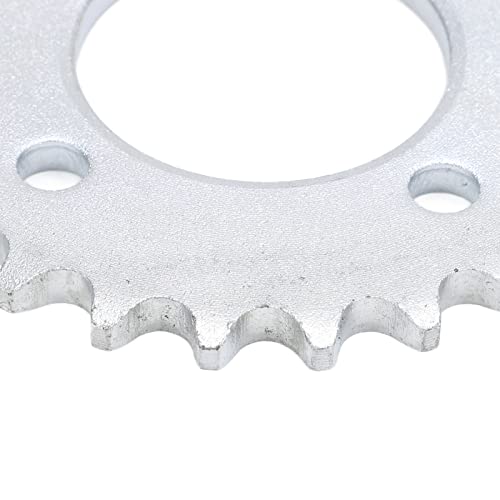 Rocket Bike Ritzel, 420 Kette 48mm 25 Zähne Kettenrad Hinten, Motorrad Rear Sprocket, Motorrad Kettenrad Langlebiges Motorrad Ersatzzubehör für Karts Motorräder ATVs Elektrofahrräder