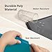 Smead Project Organizer, 24 Pockets, Grey with Assorted Bright Tabs, Tear Resistant Poly, 1/3-Cut Tabs, Letter Size (89206)