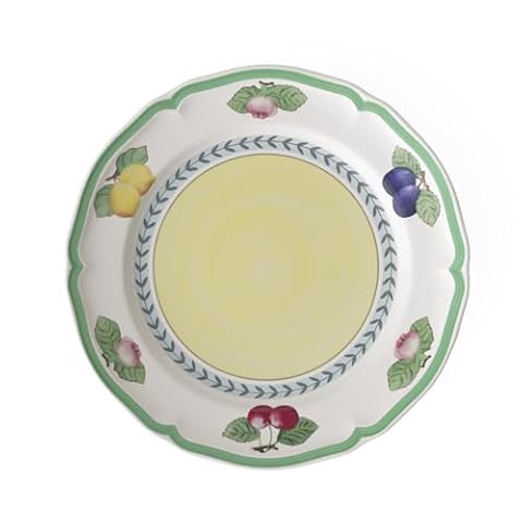 Villeroy & Boch French Garden Fleurence talerz obiadowy, 26 cm, porcelana premium, biały/wielokolorowy