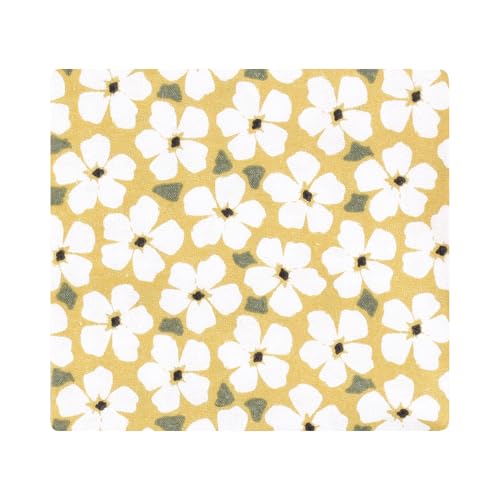 Image of Little Treasure Hudson Baby Cotton Poly Flannel Receiving Blankets Multipack, Sage Green Floral, 30x30 inches