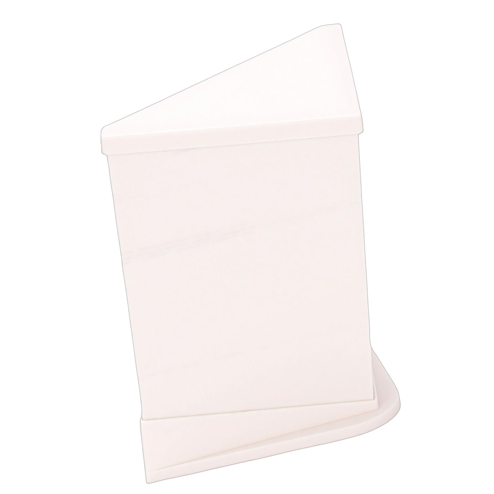 FILFEEL Lustro Nie Cofające, Lustro z Systemem Podwójnego Odbicia Lustrzanego, Bez Odwracania Lewego Prawego, Nie Wymaga Kalibracji, z ramą z Tworzywa ABS, do Makijażu, Stylizacji, (WHITE)