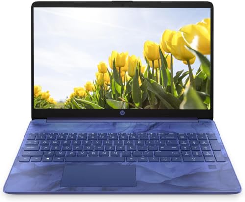 Image of HP 15.5'' HD IPS Lightweight Laptop, Intel Quad-core Processor up to 2.58GHz, 4GB DDR4, 128GB SSD, Super-Fast WiFi, Windows 11 OS (Renewed)