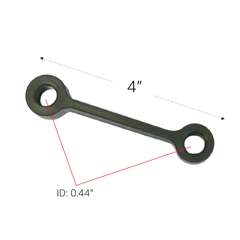 Boxer Paquete de 10 tensores de cuerda, ajustador de cable de línea para tiendas de campaña, lonas, camiones, caravanas, remolques, camping, senderismo, forma de hueso de perro