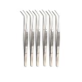College Cotton Pliers Set of 6 with Angled Serrated Beak For Professional & Personal Use Surgical Dental...