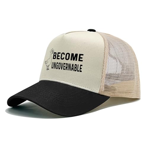 Image of Funny Goose Hat Silly Goose On The Loose Hat Men Baseball Hats Funny Cap