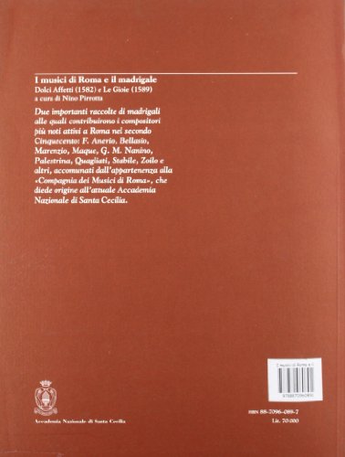 I Musici Di Roma E Il Madrigale. Dolci Affetti (1582) E Le Gioie (1589) - 2