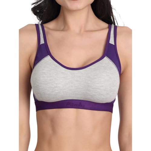 Image of Aimly Women's Cotton Non Padded Wire Free Full Coverage Bra