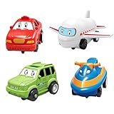 DIY Assembling Electric Trolley, 2024new Toddler Puzzle Track Play Set with Vehicles, Puzzle Track Car Playset, Birthday Gift for Kids Ages 3+, Enhance Parent Child Relationship (All Cars)