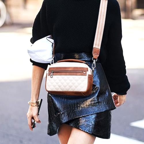 Image of AGLOD Crossbody Bags for Women Vegan Leather Shoulder Handbags Small Cross Body Purses for Women Trendy with Wide Strap | Small