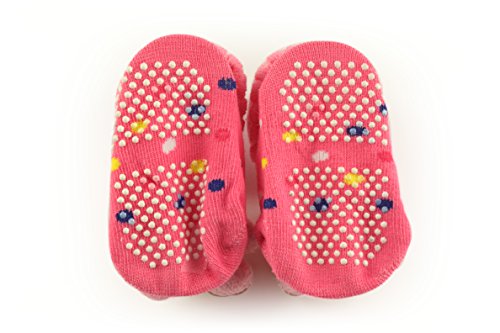 Lasin Baby Newborn Girls Boys Cartoon Anti-slip Socks Boots Shoes Babyshower Gifts, (0-12M)3