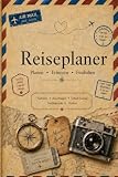 Reiseplaner: Planen, erinnern, festhalten: Urlaubstagebuch mit Packliste, Reisebudget, Ausflugszielen und Notizen