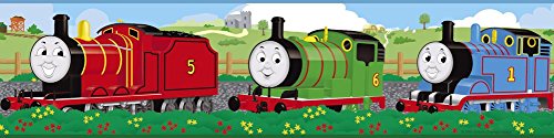 (5x180) Thomas & Friends Peel & Stick Border Wall Decal
