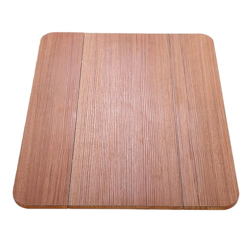Mesa para RV de 595x480 mm plegable en madera maciza rectangular para comedor de barco y yate