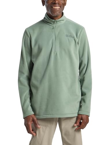 Jack Wolfskin Herren Taunus HZ M Pullover, Eucalyptus, XXXL Jack Wolfskin Herren Taunus HZ M Pullover, Eucalyptus, XXXL