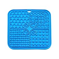 Material de Calidad Alimentaria : Alfombra lamer perro no contiene BPA, utiliza gel de sílice apto para alimentos de alta calidad, no es tóxico e inofensivo, y puede entrar en contacto directo con los alimentos. Super Ventosa : Lobertura total de la ...