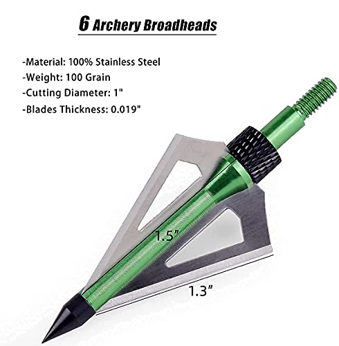 Lwano Crossbow Bolts 20 22 Inch Crossbow Arrows For Hunting With 6Pcs 3 Blades Broadbeads #TOP4