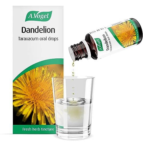 A.Vogel Dandelion Root Taraxacum Drops | Extracts Of Freshly Harvested, Organically Grown Dandelion Root & Herb | 50Ml