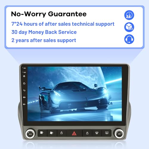 Radio para auto EKAT con pantalla táctil de 9 in miniatura 7