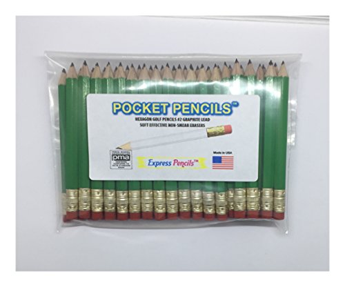 Lápices Golf Express Pencils Verde Brillante x36 miniatura 1