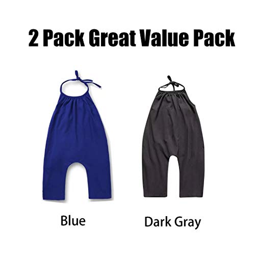 Baby Girls Romper 2 Pack Jumpsuit One-Piece Pants 1-4 Years Old2