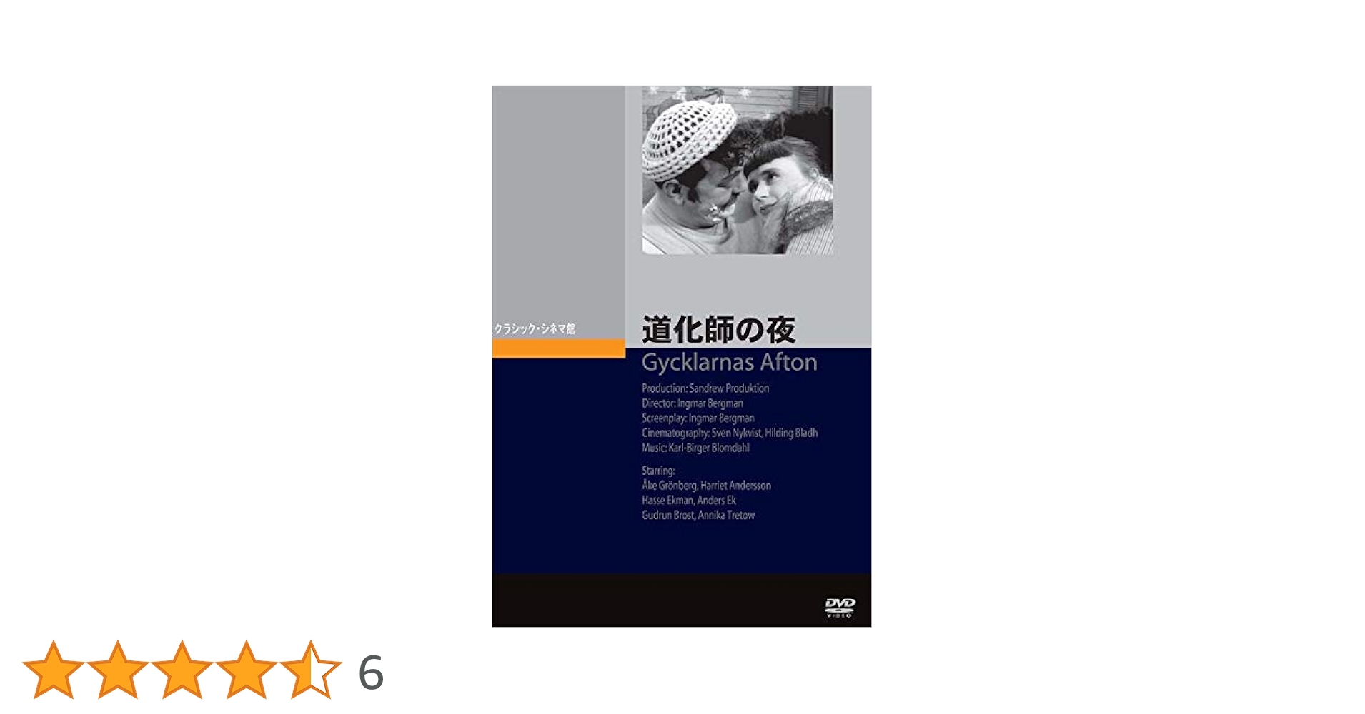 【廃盤・新品】夜の儀式　イングマール・ベルイマン DVD 激レア‼️ Amazon.co.jp: 夜の儀式 [DVD] : イングリッド・テュリーン