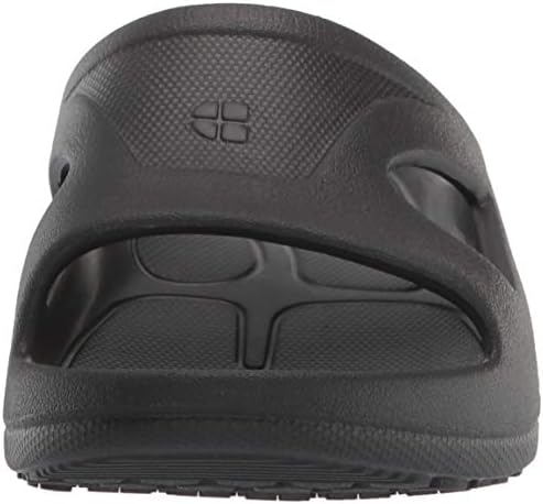 Shoes for Crews Men's Shower Slide Sneaker, Black Review | Image 1