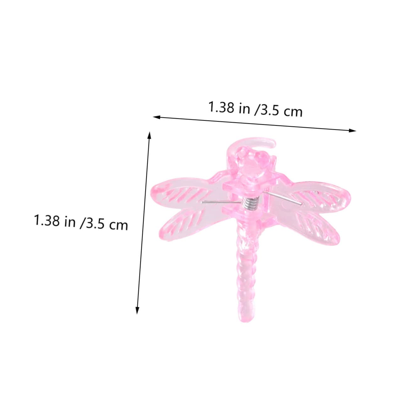 Abaodam 3 Sätze Gartenclips Pflanzenclips Für Orchideen Pflanzenklammern Zur Unterstützung Reben-befestigungsclip Wein-Clips Orchideen-blumenclip Orchideenklammern Plastik 60 Stück * 3